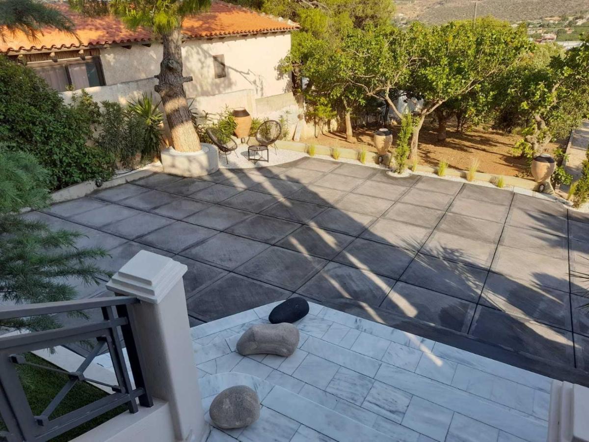 Suite With Garden Agia Marina  Buitenkant foto