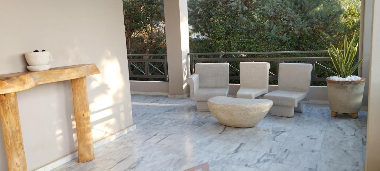 Suite With Garden Agia Marina  Buitenkant foto